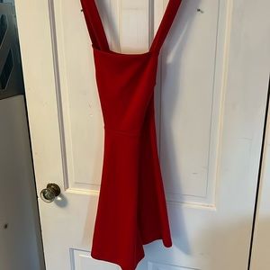 Red Skater Dress